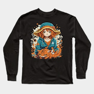 cat mother Long Sleeve T-Shirt